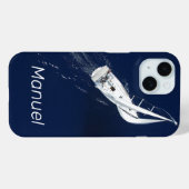 Sailing Freedom Bird's Eye Uitzicht Case-Mate iPhone Case (Achterkant (horizontaal))