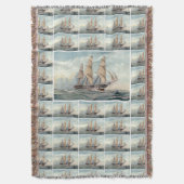 Sailing Frigate Duncan Dunbar Deken (Voorkant Verticaal)