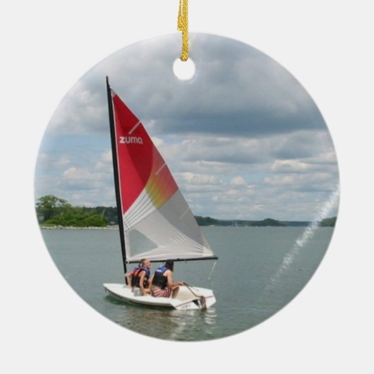 Sailing Fun Ornament (Achterkant)