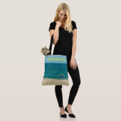 Sailing HideAway LARGE Beach Shoulder Tote Bag (Op model)