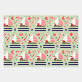 Sailing Holiday Gift Inpakpapier Vel (Voorkant)