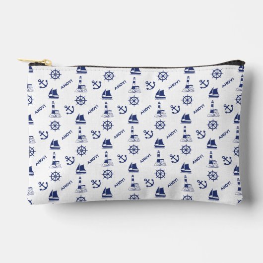 Sailing Illustrative SML PTN Marine Blauw+Wit Etui (Voorkant)