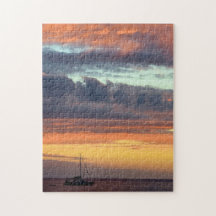 Sailing in de Hawaii Sunset - 11x14 - 252 pcs.