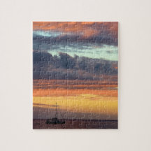 Sailing in de Hawaii Sunset - 8 x 10 - 110 pcs.