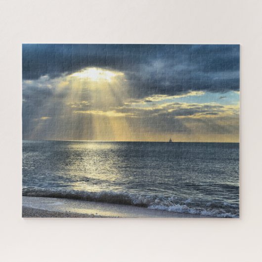 Sailing in de Sunset - 16x20 - 520 pcs Legpuzzel (Horizontaal)