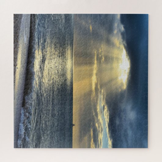 Sailing in de Sunset - 20x20 - 676 pcs Legpuzzel (Horizontaal)