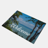 Sailing in Mackinac Welcome Doormat Deurmat (Schuin)