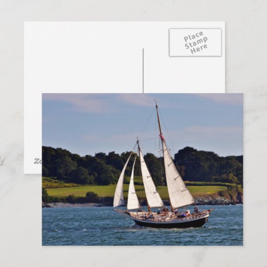 Sailing in Newport, Rhode Island, VS Briefkaart (Voorkant / Achterkant)