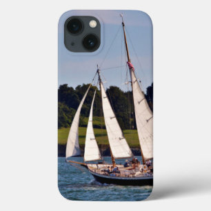 Sailing in Newport, Rhode Island, VS Case-Mate iPhone Case