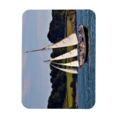 Sailing in Newport, Rhode Island, VS Magneet (Verticaal)