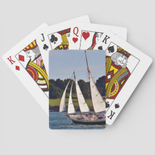 Sailing in Newport, Rhode Island, VS Pokerkaarten