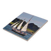 Sailing in Newport, Rhode Island, VS Tegeltje (Zijkant)