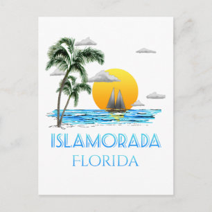 Sailing Islamorada Florida Keys Briefkaart