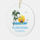 Sailing Islamorada Florida Keys Keramisch Ornament (Links)