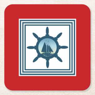 Sailing Kartonnen Onderzetters