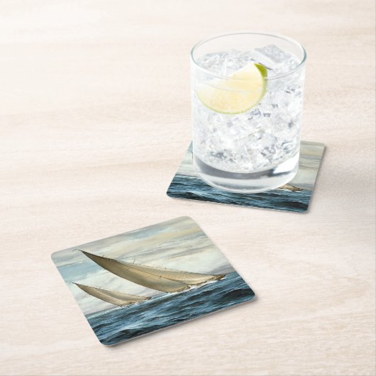 Sailing Kartonnen Onderzetters (Insitu)