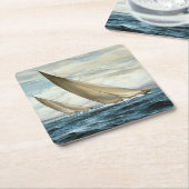 Sailing Kartonnen Onderzetters (Schuin)