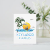 Sailing Key Largo Florida Keys Briefkaart (Staand voorkant)