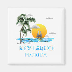 Sailing Key Largo Florida Keys Magneet