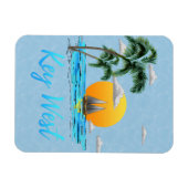 Sailing Key West Florida Magneet (Horizontaal)