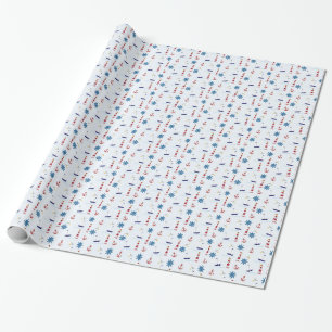 Sailing Kute Nautical Design Wrap Cadeaupapier