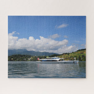 Sailing Lake Lucerne Zwitserland - 16x20 - 520 pcs Legpuzzel