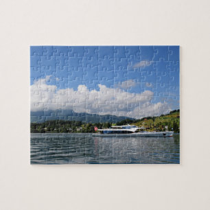 Sailing Lake Lucerne Zwitserland - 8x10 - 110 pcs. Legpuzzel