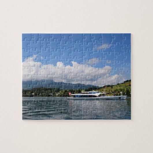 Sailing Lake Lucerne Zwitserland - 8x10 - 110 pcs. Legpuzzel (Horizontaal)
