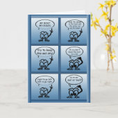 Sailing Lessons Funny Custom Greeting Kaart (Gele Bloem)