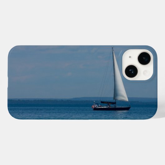 Sailing Mackinac Hoesje-Mate iPhone Case (Achterkant (horizontaal))