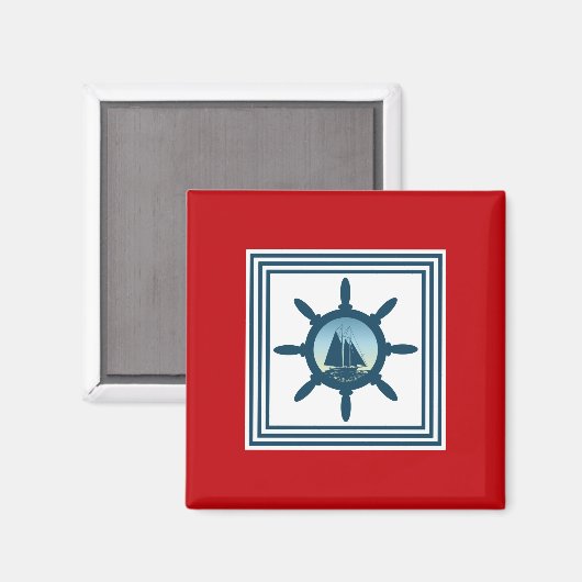 Sailing Magneet (Voorkant / Achterkant)