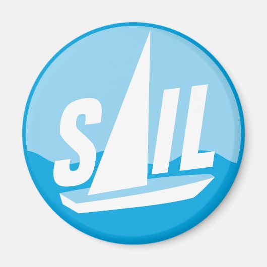sailing magneet (Voorkant)