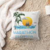 Sailing Marathon Florida Kussen (Deken)