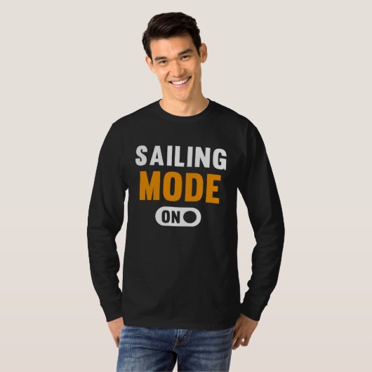 Sailing Mode on T-shirt (Voorkant volledig)