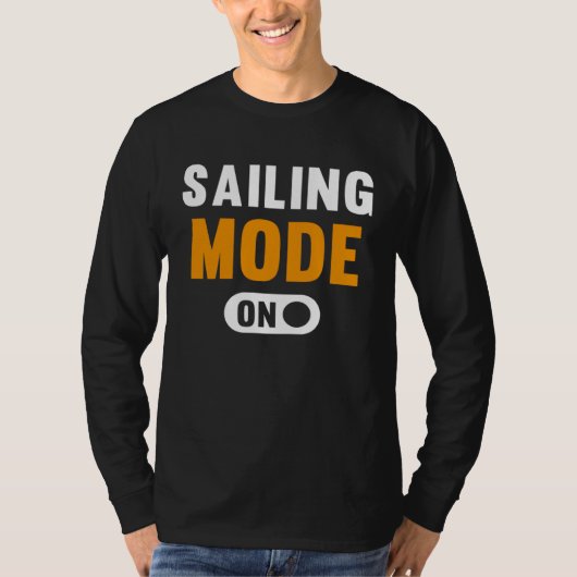 Sailing Mode on T-shirt (Voorkant)