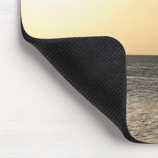 Sailing naar de Sunset - Mousepad Muismat (Hoek)