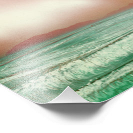 Sailing on the Aqua Ocean Foto Afdruk