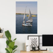 Sailing op de Nijl in Egypte Poster (Thuiskantoor)