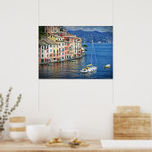 Sailing Portofino en het Italiaanse Poster Riviera (Keuken)