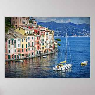 Sailing Portofino en het Italiaanse Poster Riviera