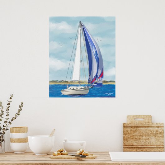 Sailing... Poster (Keuken)