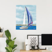 Sailing... Poster (Thuiskantoor)
