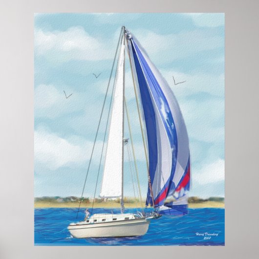 Sailing... Poster (Voorkant)
