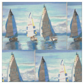 Sailing Regatta Fabrics Stof (Close Up)