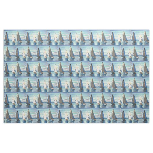 Sailing Regatta Fabrics Stof (Fat Quarter)