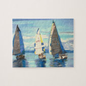 Sailing Regatta Puzzle Legpuzzel (Horizontaal)
