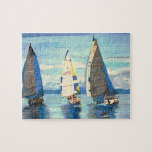 Sailing Regatta Puzzle Legpuzzel
