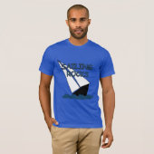 Sailing Rocks Sailboat Funny T-shirt (Voorkant volledig)