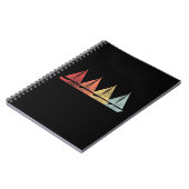 Sailing Sail Boat Retro Notitieboek (Linkerzijde)