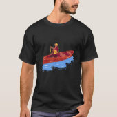 Sailing Sail Boat zee T-shirt (Voorkant)